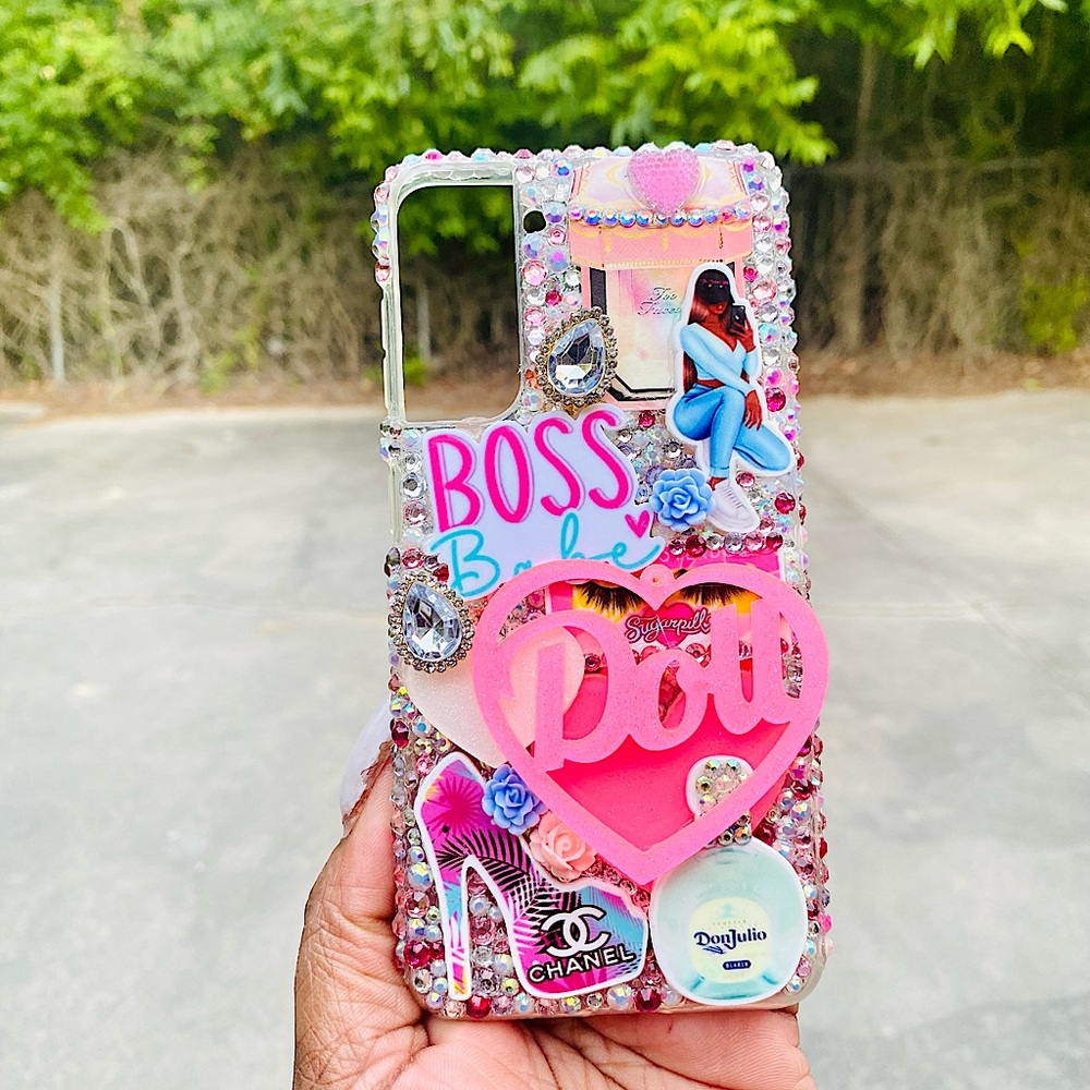 Galaxy S21🩷Bling Phone Case (S21)